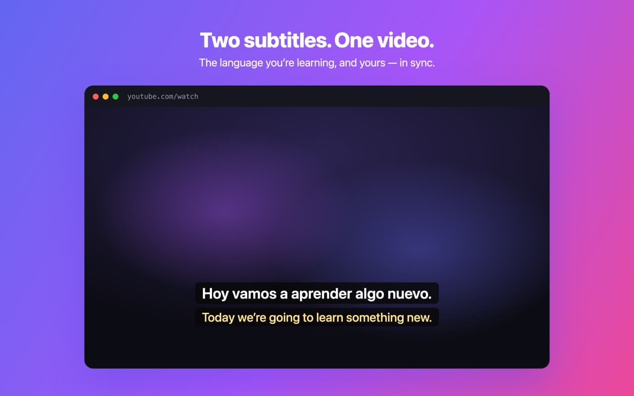 Duosub screenshot
